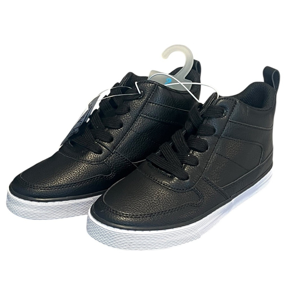 The Children's Place Boys Black Sneakers Size 2